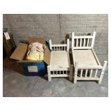 Baby Doll Cribs and Clothes