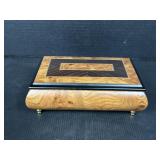 Reuge Music Inlaid Wood Jewelry Music Box