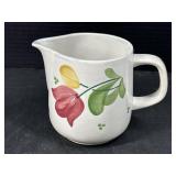 Floral Ceramic Pitcher