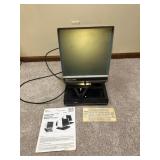 Micron 770 Microfiche Reader w/ Manual