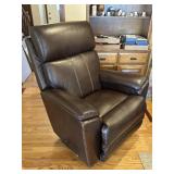 Brown Leather Recliner Chair