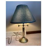 Vintage Brass Candle Stick Holder Lamp