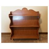 Wooden Display Shelf
