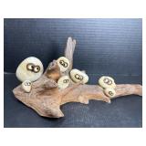Driftwood Owl Decor