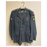 US Army Dress Uniform 38R Jacket Pants & Shirt