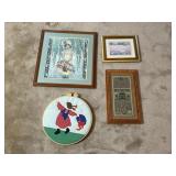 Cross Stitched Art Work