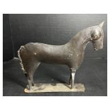 Metal Horse Sculpture