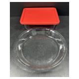 Pyrex pie plate and Bake dish/food storage