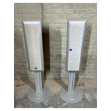 2 Yamaha Floor Standing Speakers w/ Stands
