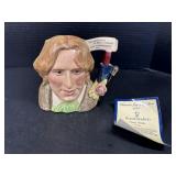 Royal Daulton Oscar Wilde Head vase