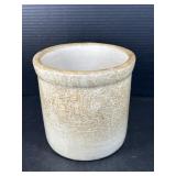 Vintage Stoneware Crock w/ Crackle Glaze