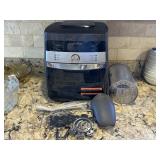Pampered Chef Airfryer w/ Rotisserie component