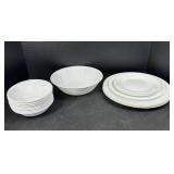Opal White Corelle Dishes