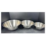Metal Mixing bowls