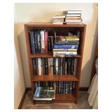 Pressboard Shelf and Books