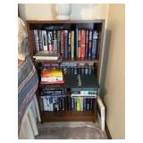 Pressboard Shelf and Books