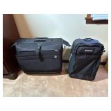 Columbia and Delsey Luggage Bags