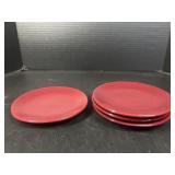 Pampered chef tea plates
