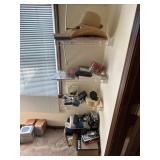 Contents of Shelves Hats, Glasses, and More