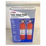Kidde Twin Value Pack Fire Extinguishers
