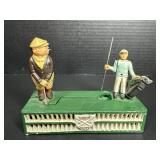 Cast Iron Mechanical Golf Bank 'Birdie Putt'