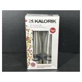 Kalorik Electric Salt & Pepper Grinders