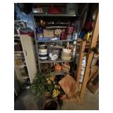 Metal Shelf of Decor and More