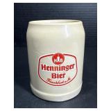Henninger Bier stoneware Stein