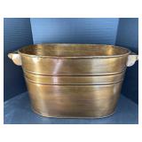 Large Copper Wash Tub w/ Handles