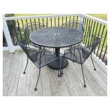 Wire Table and Chairs