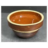 Stoneware bowl marked usa