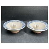 Apple baker terracotta bowls
