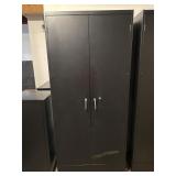 Tall Metal Locking Cabinet