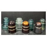 Glass & Porcelain Insulators Assorted Set