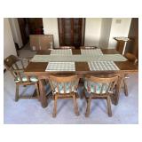 Farm table Hidden Leaf Table and Chairs