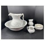 Royal Wash Pitcher and Basin Set