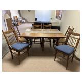 Antique Dining Room Table Set