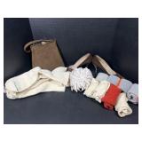 Vintage shoes, purse, and more