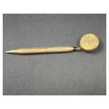 Ballou & Boss Mechanical Pencil w/ Watch Fob