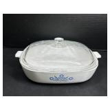 Cornjngware Blue Cornflower P-10-B Bake dish
