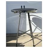 Rolling Fold Up Circular Clothes Rack