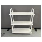 White Press Board Shelf