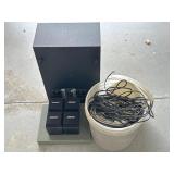 Bose Acoustimass AM-5 System w/ 4 Cubes & wire