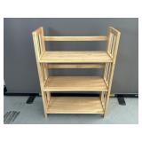 Wooden Fold Up Shelf