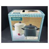 Granada Porcelain on steel Stockpot