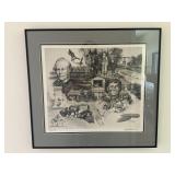 Kassabaum Signed/Number  AP Western Heritage Print