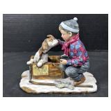 Norman Rockwell "A Boy Meets His Dog" Figurine
