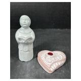 Bloom Angel Figure & Heart Trinket Dish