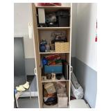Cabinet and contents