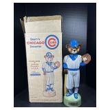 Beam Chicago Cubs Bear Decanter with Box